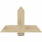 Ekena Millwork Eugene Rough Sawn Timber Gable Bracket, Douglas Fir, 36"W x 23"H x 6"D x 6"F, 15/12 Pitch GBW036X23X0606EUG00RDF - alternate 1
